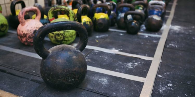kettlebells